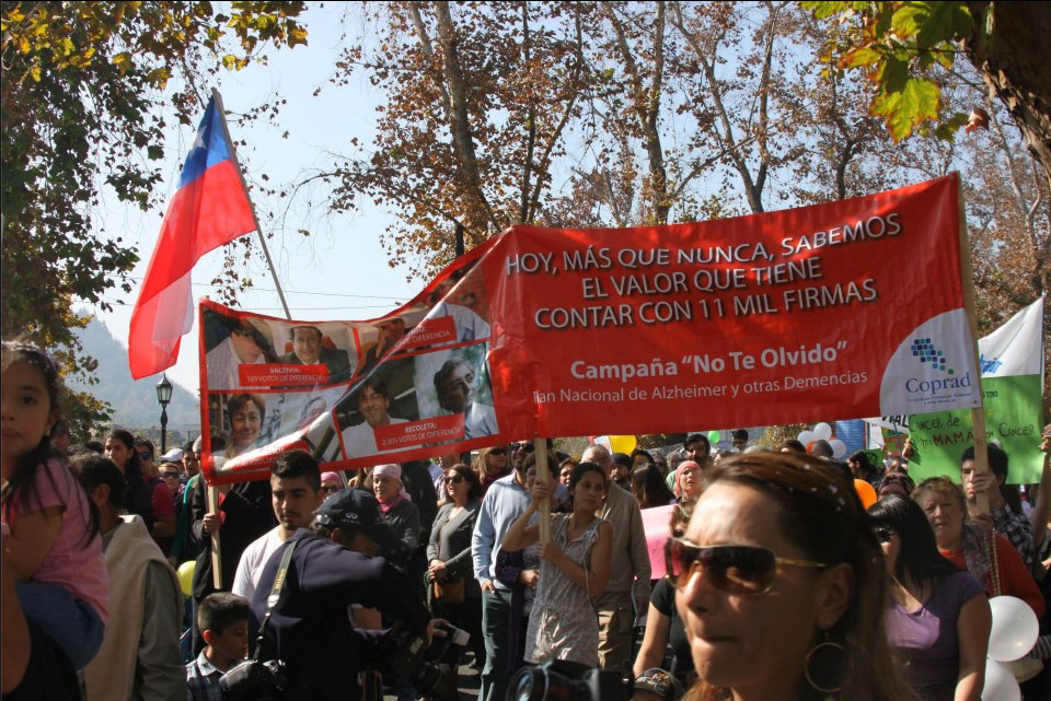 COPRAD en la marcha de los enfermos