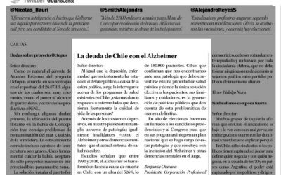 Carta al Director en Diario Concepción